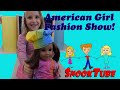 American Girl Fashion Show -- Kids at play