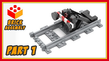 Part 1 - Design - Train Buffer Stop - Lego Train MOC - 004
