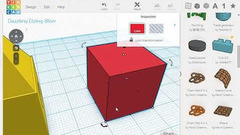 2 Tinkercad - Translating up and down, snapping to grid