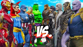 The Avengers Vs Thanos & Black Order - Epic Superheroes War