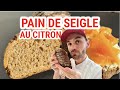  pain de seigle au citron facile 