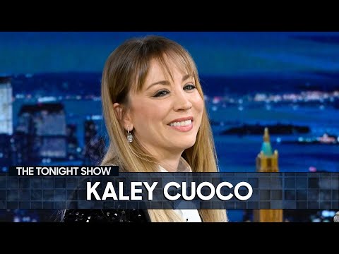 Kaley cuoco met pete davidson for the first time in an escape room (extended) | the tonight show