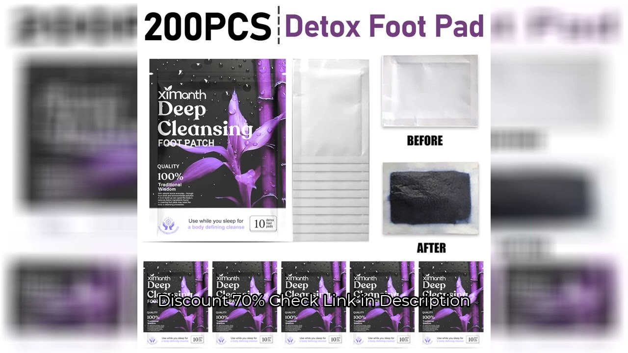 10-200PCS Detox Foot Patches Stress Relief Feet Deep Sleep Herbal Detox Sticker Conditioning Body Re