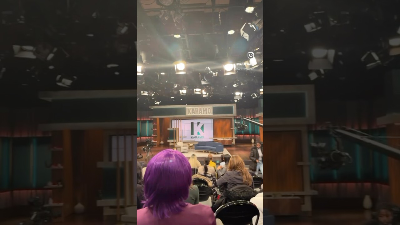 Let’s go to the Karamo Show taping together !!!