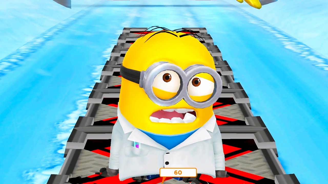 Lab Coat Minion, Double Objective and Red Zones in Arctic Base ! Minion rush Old version