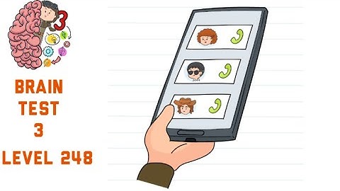 Brain Test 3 Level 248 Alyx must call Captain Mary for help Walkthrough