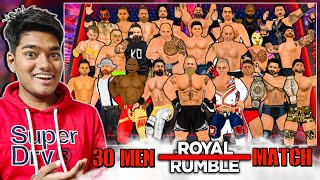 30 MEN ROYAL RUMBLE MATCH - WR3D MOD! screenshot 4