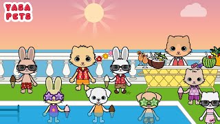 Yasa Pets Vacation - Best Vacation App Gameplay | iPad Gameplay screenshot 5