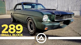 Four Speed Film's '65 Mustang Coupe Garage Built Hot Rod