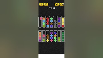 Ball sort puzzle level 163 #ballsortpuzzle