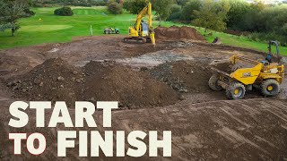 How to build a golf green (USGA) START to FINISH