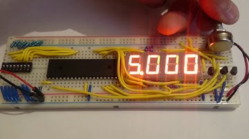 Volmetro digital con Pic18f4550 y display de 7 segmentos multiplexado en MPLAB X IDE