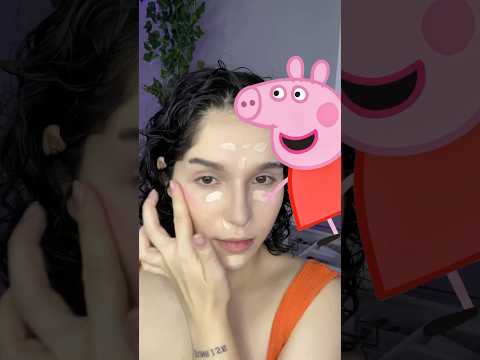 IDEIA DE MAKE PARA O CARNAVAL 🕺🏼 já posso virar a peppa no live action pós esse tutorial 🐷✨