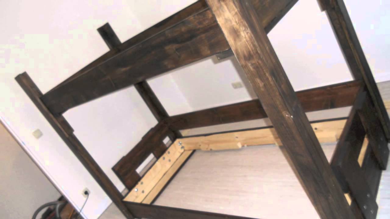 Projekt etagenbett youtube Hochbett für erwachsene selber bauen