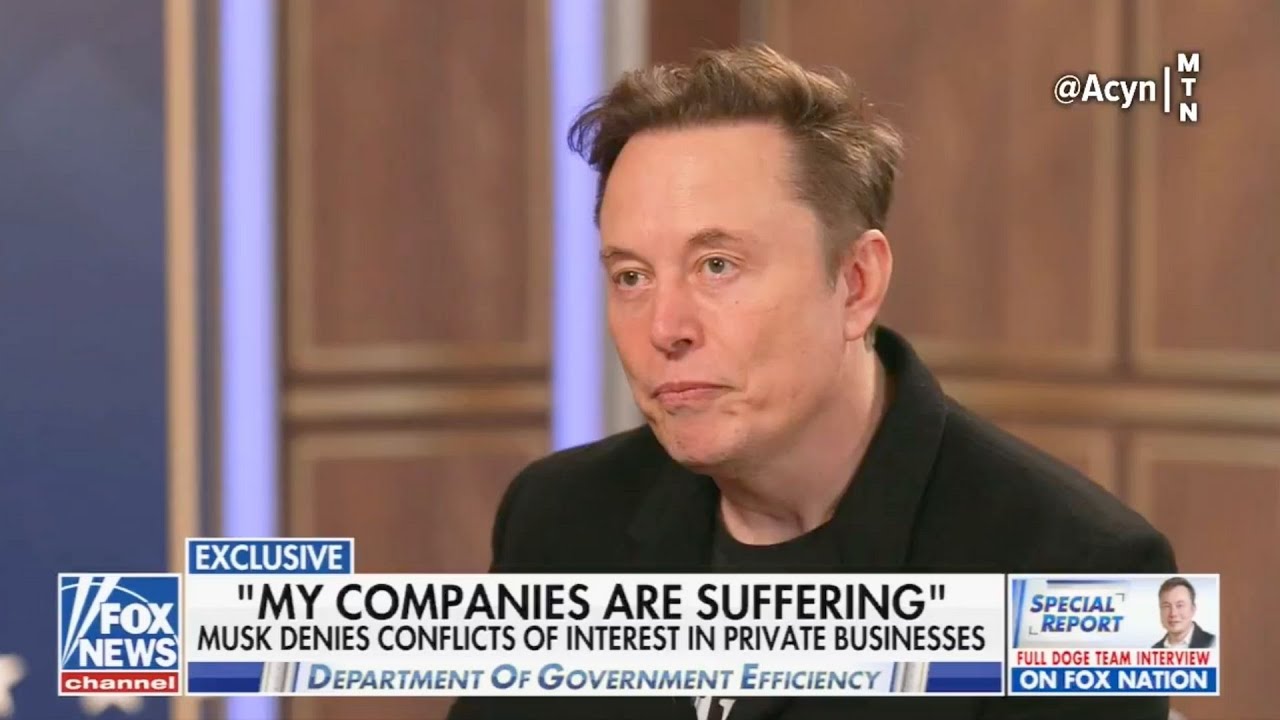 Elon Musk TRIGGERED in bonkers interview