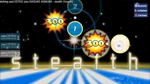 osu! DAISUKE ASAKURA - stealth [Insane]