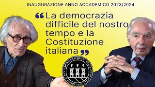 UNIRSM 2023/2024 - Inaugurazione anno accademico (con Luciano Canfora e Giuliano Amato) by San Marino RTV 965 views 1 month ago 14 minutes, 51 seconds