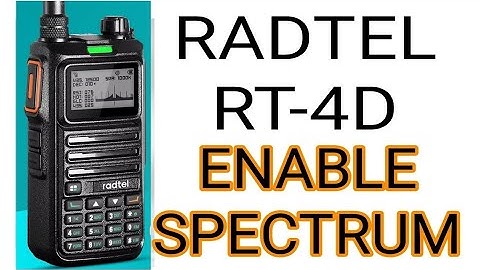 RADTEL RT4D - Enable RADTEL RT4D - Add DMR Number Using Radio  & Select Analogue Digital mode