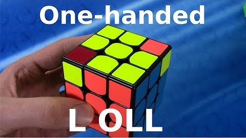 [#25] One-handed full OLL Fingertricks and Tutorial (L)