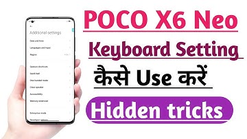 POCO X6 Neo How to Use Keyboard Setting | Keyboard Setting kaise Use kare