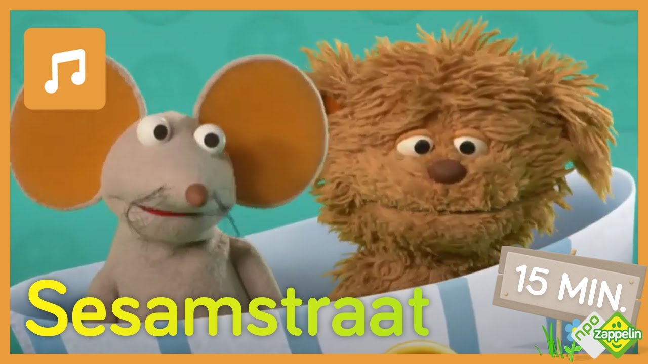 15 MINUTEN SESAMSTRAAT KLASSIEKE KINDERLIEDJES  Sesamstraat  NPO Zappelin