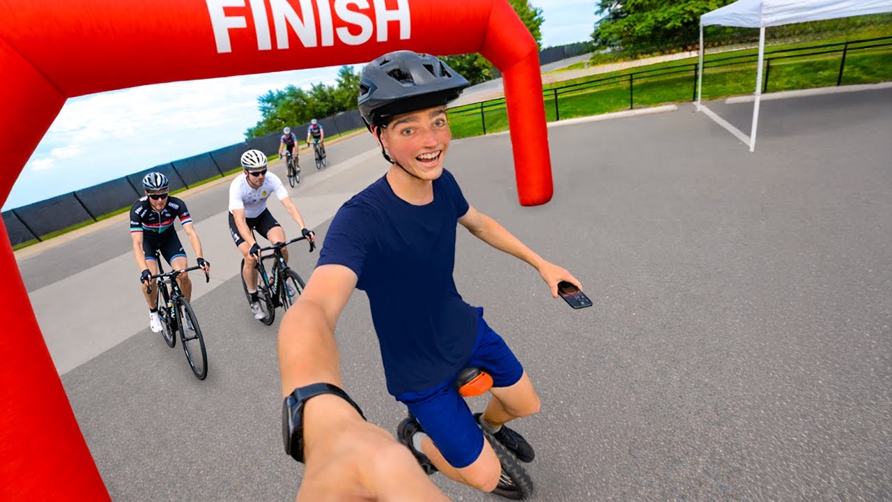 Thumbnail for I Unicycled in a Bike Race!