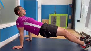 Reverse Plank | Chiropractor Brighton