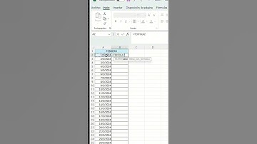 fechas y días en excel #tips #excel #tutorial #exceltips #windows #word #apps #tecnologia