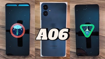 OneUI 7 - Android 15 on Samsung Galaxy A06 4G