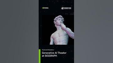 NVIDIA #GenAI Theater at #SIGGRAPH2023
