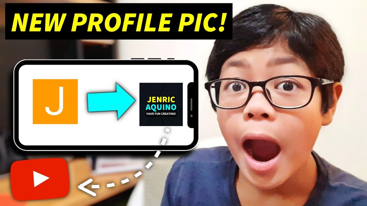 How to Upload a Youtube Profile Picture (Android and iOS!) - YouTube