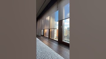 Рулонные шторы с электроприводом | ЖК Садовые кварталы #techinhouse #smarthouse #automation