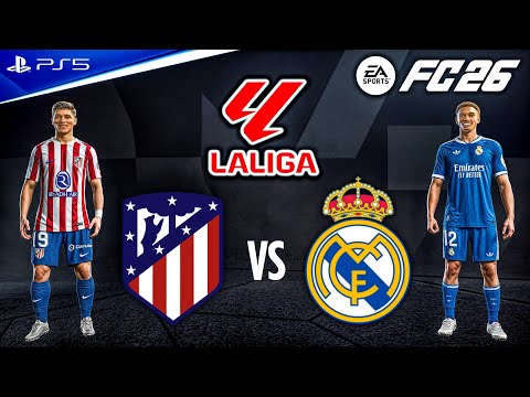 Atlético Madrid 2023 Summer Tour #5 デパウル FC 26 - Atletico Madrid vs. Real Madrid Ft. Alvarez, Mbappe