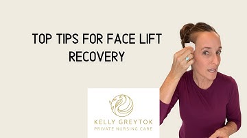 Top Tips for Face Lift Recovery