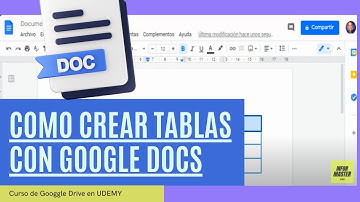 😎COMO CREAR TABLAS CON GOOGLE DRIVE - TUTORIAL 2021 - CURSO COMPLETO