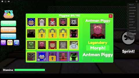 How to get Antman piggy in Roblox find the piggy morphs in update 4.