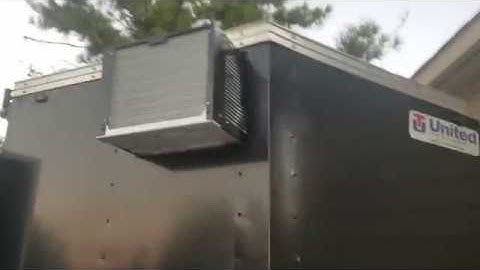 Cargo Trailer Camper AC Install