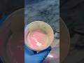 scraping up watercolor paint #asmr #art #watercolor #satisfying