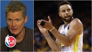 Kerr: ‘Steph was incredible’ in Game 3 loss | 2019 NBA Finals