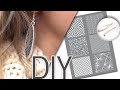 DIY Pâte polymère - Bijoux Silkscreen - Apprêt Cernit finition argent