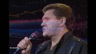 Sweden 🇸🇪 - Eurovision 1988 - Tommy Korberg - Stad I Ljus