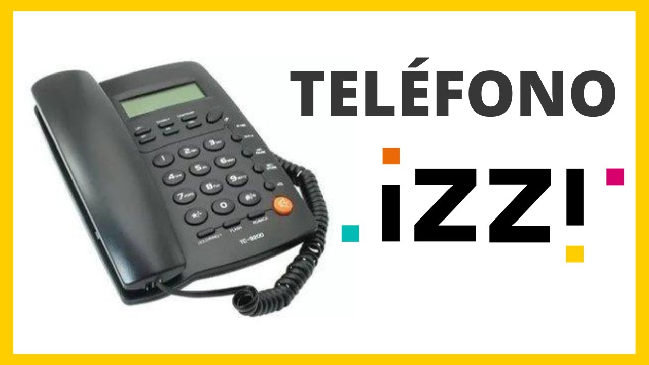 ✓ Unboxing e instalación de TELÉFONO Alámbrico de CASA TC-9200 para Línea  Izzi México 