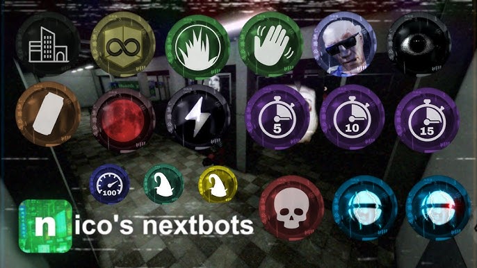 Nico's Nextbots - How to get ALL 14 BADGES! [ROBLOX] 