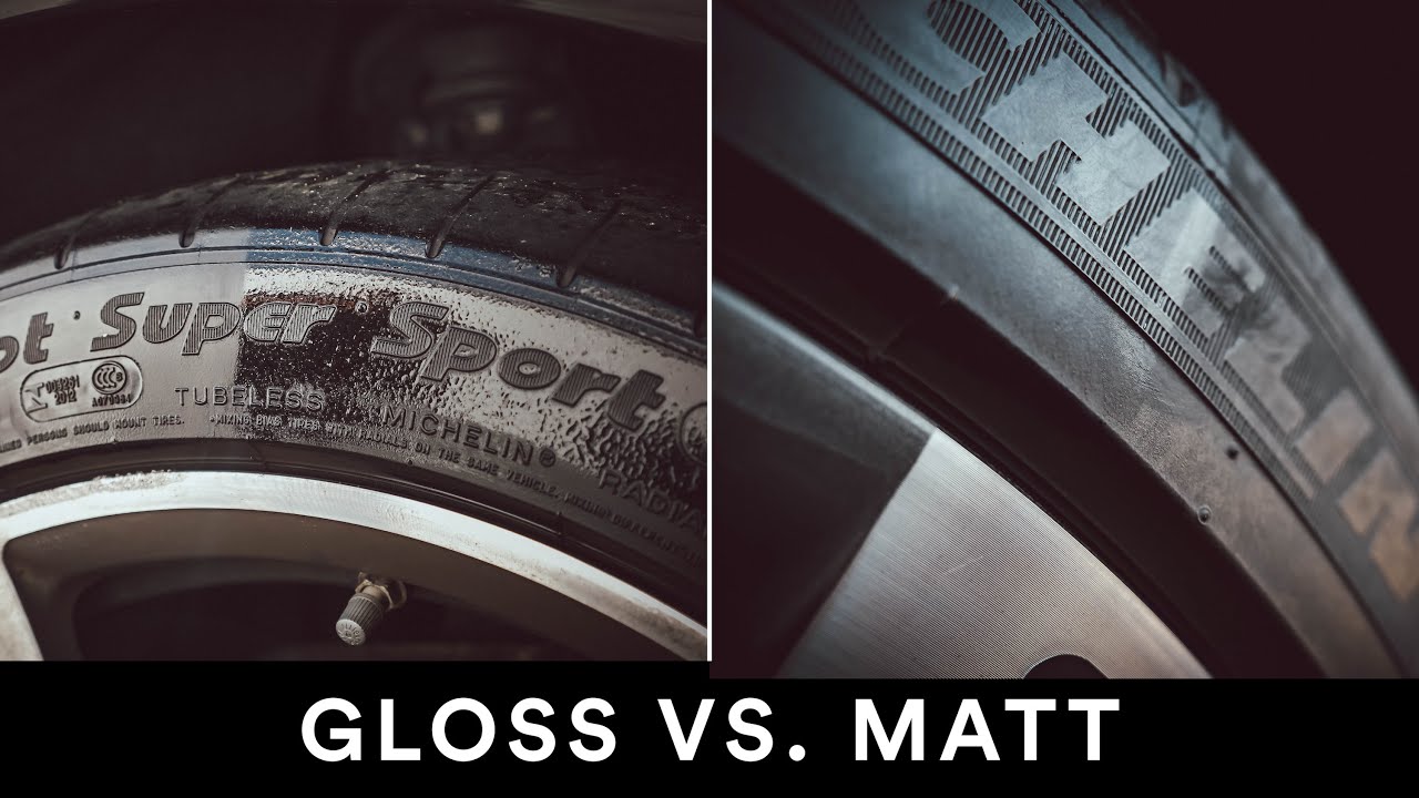 TYRE DRESSING MATT VS GLOSS - Lockdown With Sam Episode #17 