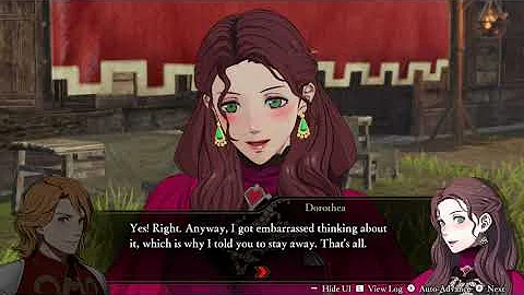 ALL Dorothea Supports Fire Emblem Warriors Three H...