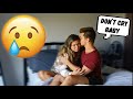 CRYING Then FALLING ASLEEP In My BOYFRIENDS ARMS! *CUTE REACTION*