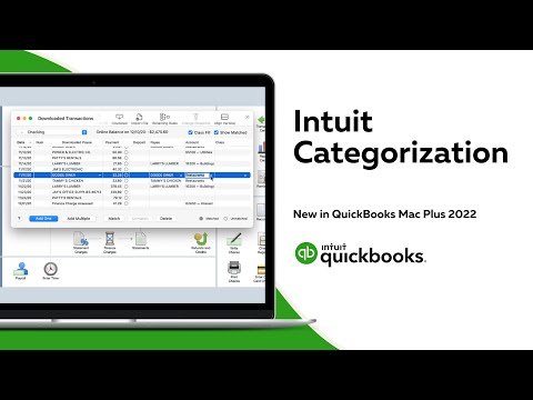 Intuit Categorization | New in QuickBooks Mac Plus 2022