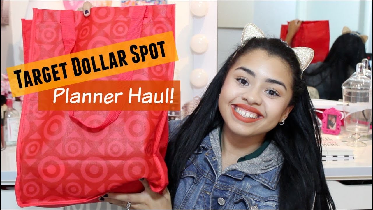 Target Dollar Spot Planner Haul! 2015 YouTube