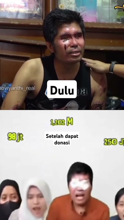 Agus dulu sedih pengen di obati pengen sembuh , setelah dapat duit malah berubah pikiran😒