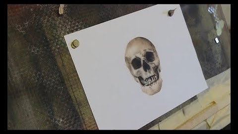 How to airbrush. A step by step guide,  for beginners and more.Part 3 airbrushed,skull